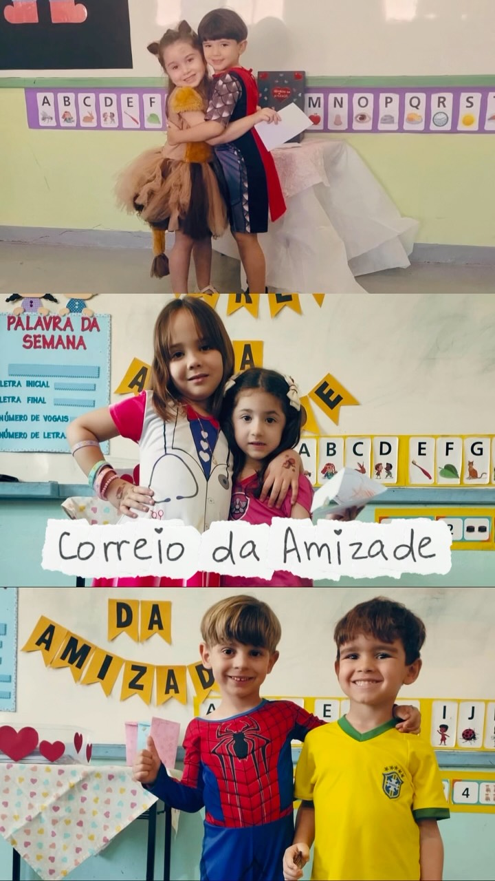 Correio da Amizade promove afeto e troca entre alunos do Grupo IV