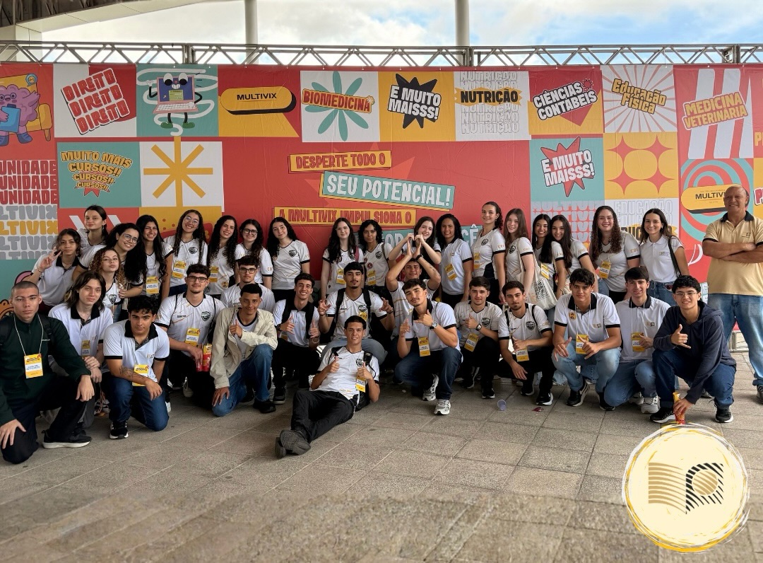 Alunos da 3ª série visitam Feira das Profissões da Multivix
